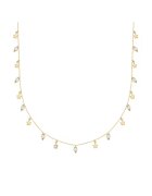 Lulu  Jane Колие с 14К злато и синтетични перли