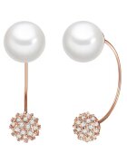 Lulu  Jane Обеци 22501 с 14K злато и перли