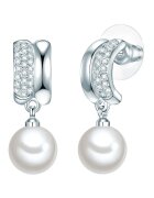Lulu  Jane Обеци 32019 с циркони и перли