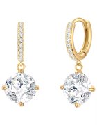 Lulu  Jane Обеци с покритие от 14K злато и циркони