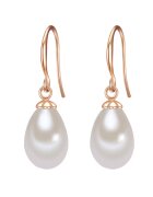 Lulu  Jane Обеци с покритие от 14K злато с перли