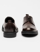 Lumberjack Кожени обувки Derby Тъмнокафяв