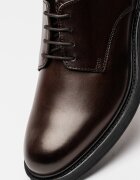 Lumberjack Кожени обувки Derby Тъмнокафяв