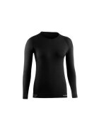 Lurbel Дамска термо тениска с дълъг ръкав - Merino Lite - черна