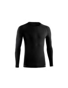 Lurbel Мъжка термо тениска с дълъг ръкав - Merino Lite - черна