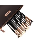 Luxorise Комплект от 12 четки за грим Brilliance Gold