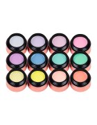 Luxorise Комплект от 12 цветни UV гела Pastel Paradise