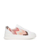 M Missoni Дамски кецове - Wave Pink MWF060_002 - естествена кожа