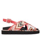 M Missoni Дамски сандали Wave PI - тъкани - многоцветни