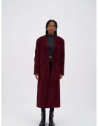 Mai Collection Дамско палто - HiCCUP - велурен тренчкот - - текстил