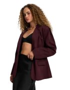 Mai Collection Дамско сако - HiCCUP - Briella - тъмночервено - текстил