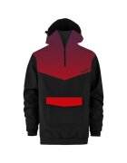 Majesty Softshell яке анорак - черно/червено - унисекс