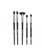Makeup Комплект четки за грим Грим 5 четки Черен