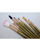 Makeup Комплект четки за грим Грим 7 четки Зелен