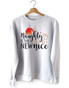 MALFINI Дамска коледна блуза Naughty Is The New Nice2
