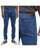 Malone Мъжки дънки W31 L32 skinny синьо - камък - средна талия - допълнителна еластичност