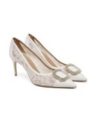 MALONE SOULIERS Дамски обувки Monroe 70-10 - естествена кожа - бели