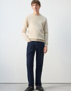 Mango Дънки със стандартна кройка Тъмносин