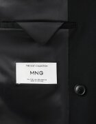Mango Двуредно сако Boston Черен