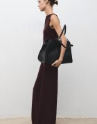 Mango Гащеризон с колан Тъмновиолетов