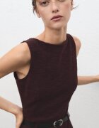 Mango Гащеризон с колан Тъмновиолетов