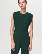 Mango Гащеризон с широк крачол Бледозелен