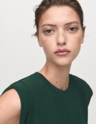 Mango Гащеризон с широк крачол Бледозелен