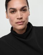 Mango Гащеризон с широк крачол Черен
