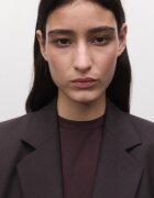 Mango Сако с вълна Тъмновиолетов
