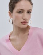 Mango Шпиц пуловер Пастелнорозов