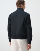 Mango Водоустойчиво яке с цип Тъмносин
