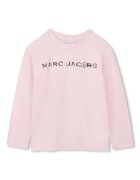 Marc Jacobs Блуза с овално деколте с лого Бледо розово