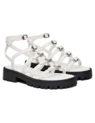 Marc Jacobs Дамски сандали - Bright White 110 - естествена кожа