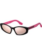 Marc Jacobs Дамски слънчеви очила - 54 x 18 x 150 мм - Черен/Розово