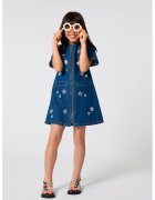 Marc Jacobs Дънкова рокля с цип и пайети