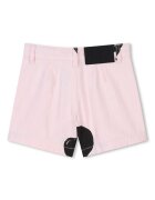 Marc Jacobs Флорален дънков къс панталон Черен/Бледо розово