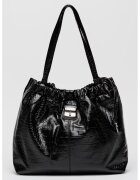 Marc Jacobs Кожена чанта Cristina с шагрен
