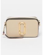 Marc Jacobs Кожена чанта през рамо The Snapshot - Жълт/Розово