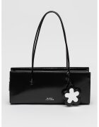 Marc Jacobs Кожена чанта за рамо The Glam Mirror Satchel