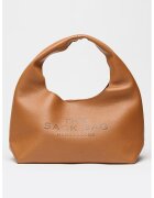 Marc Jacobs Кожена хобо чанта The Sack - Канелено кафяво