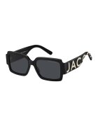 Marc Jacobs Квадратни слънчеви очила с лого - 49875 - Златист/Черен