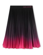 Marc Jacobs Плисирана миди пола Черен/Фуксия