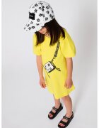 Marc Jacobs Рокля-тениска с графика и ръкави тип пеперуда - Жълт
