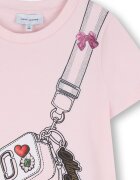 Marc Jacobs Рокля-тениска с графика Пастелнорозов/Бледо розово