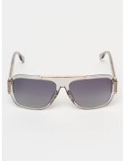 Marc Jacobs Сънчеви очила Pilot с лого - Златист/Сив