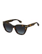 Marc Jacobs Слънчеви очила Butterfly с градиента - Тъмнокафяв/Ултрамарин синьо/Канелено кафяво