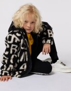 Marc Jacobs Жилетка с лого и цип Слонова кост/Черен