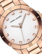 Marc Lauder Часовник с верижка от неръждаема стомана