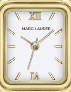 Marc Lauder Часовник с верижка от неръждаема стомана Златист
