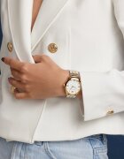 Marc Lauder Двуцветен часовник от неръждаема стомана